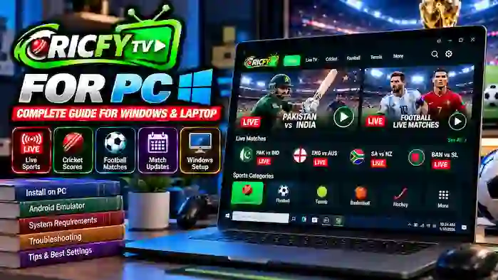 Cricfy TV for PC (2)