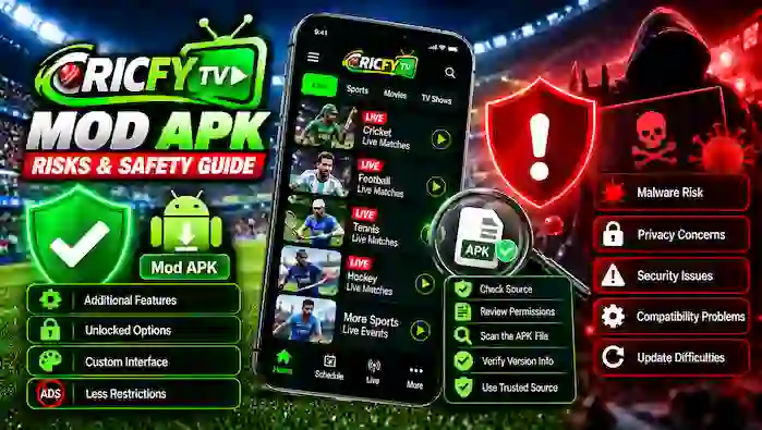 cricfy-mod-apk-risks-safety